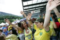 Fussball WM 2006: Trainingsspiel Brasilien-Fluminense Football Club