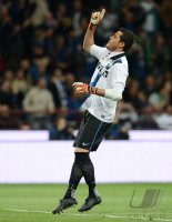 FUSSBALL International SERIE A 2011/2012:  JUBEL Torwart Julio Cesar (Inter Mailand)