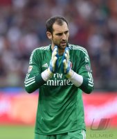 Fussball International Serie A 14/15: Torwart Diego Lopez (AC Mailand)