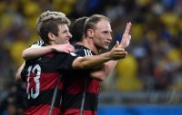 FUSSBALL WM 2014, HALBFINALE: Brasilien - Deutschland
