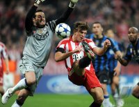 Fussball CHL  Saison 2010/2011: FC Bayern Muenchen - Inter Mailand