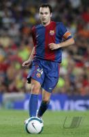 Fussball, Primera Division, Barcelona: INIESTA Einzelaktion