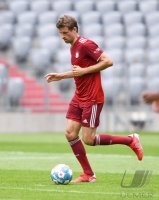 Fussball 1. Bundesliga Saison 21/22: Teampraesentation FC Bayern Muenchen