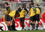 Fussball 2. Bundesliga: Oberhausen - Reutlingen, enttaeuschung