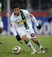 FUSSBALL, 1. BUNDESLIGA, 17. Spieltag: Moenchengladbach, BOBADILLA Einzelaktion