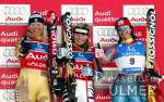 SKI   Weltcup  Riesensalalom  Slden Damen Siegerehrung