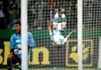 Fussball UEFA Pokal: Bremen - Alkmaar