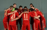 Fussball 1. Bundesliga 2012/2013:  Fototermin beim  FC Bayern Muenchen