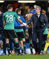 FUSSBALL  CHL  Saison 2013/2014: Enttaeuschung FC Schalke