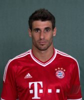 Fussball 1. Bundesliga 2013/2014:  Fototermin beim  FC Bayern Muenchen