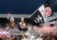 Fussball 1. Bundesliga: St. Pauli - Bayern, FANS