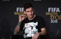 Fussball International  FIFA Ballon d Or 2015: Lionel Messi (FC Barcelona / Argentinien)