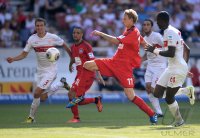 Fussball  1. Bundesliga  13/14: VfB Stuttgart - Bayer Leverkusen