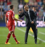 Fussball Super Cup Finale 2013: FC Bayern Muenchen - FC Chelsea London