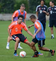 Fussball 1. Bundesliga :  Training beim FC Bayern Muenchen