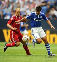 FUSSBALL: LIGA TOTAL CUP 2010 , 1. HALBFINALE: FC Schalke 04 - Hamburger SV