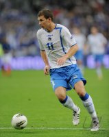 Fussball International EM 2012-Qualifikation:  Edin Dzeko (Bosnien-Herzegowina)