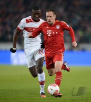 Fussball 1. Bundesliga Saison 12/13:  VfB Stuttgart  - FC Bayern Muenchen