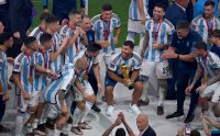 FUSSBALL WM 2022 Finale: Argentinien - Frankreich