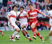 Fussball  1. Bundesliga  07/08  FC Bayern Muenchen - VfB Stuttgart