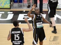 Basketball 1. Bundesliga 2011/2012:  Walter Tigers Tuebingen - BG Goettingen