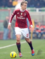 FUSSBALL SERIE A:  Maxi Lopez (AC Mailand)