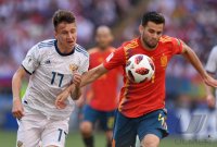 FUSSBALL WM 2018 Achtelfinale: Spanien - Russland