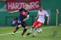 Fussball  DFB Pokal  2. Runde  Saison 17/18: RB Leipzig - FC Bayern Muenchen
