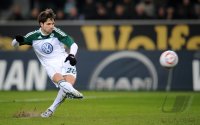 Fussball: 1. Bundesliga Saison 2010/2011: Wolfsburg - Moenchengladbach