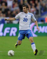 Fussball International EM 2012-Qualifikation:  Adnan Zahirovic (Bosnien-Herzegowina)
