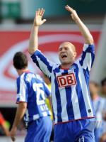 FUSSBALL 1. BUNDESLIGA: Berlin, VORONIN