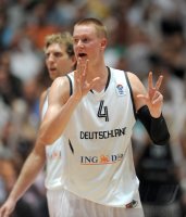 Basketball Nationalmannschaft 2011/2012 : Robin Benzing (Deutschland)