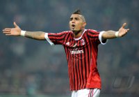 Fussball CHL  Saison 2011/2012:  Kevin Prince Boateng (AC Mailand)