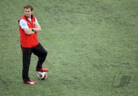 Fussball International  U 20 WM Training  Kunstrasen