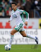 FUSSBALL, 1. BUNDESLIGA, 9. Spieltag: Wolfsburg, COSTA Einzelaktion