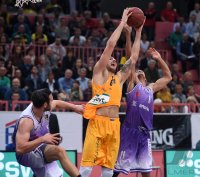 Basketball 1. Bundesliga 15/16 Hauptrunde: Walter Tigers Tuebingen - BG Goettingen