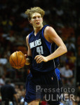 Basketball NBA  Miami vs. Mavericks  Nowitzki