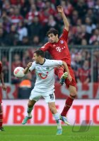 Fussball 1. Bundesliga, Saison 2012/2013:  FC Bayern Muenchen - Hannover 96