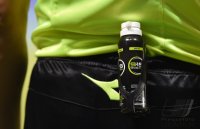 Fussball Supercoppa Italia Finale 2014 in Doha: Freistossspray