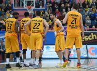 Basketball 1. Bundesliga 14/15 Hauptrunde:  Walter Tigers Tuebingen - BG Goettingen