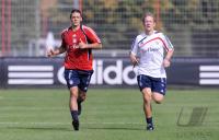 Fussball 1. Bundesliga : Training beim FC Bayern Muenchen