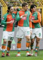 Fussball 1. Bundesliga: Borussia Dortmund - Werder Bremen, Jubel.