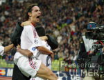 FUSSBALL CHL   FCB  - AC Mailand   JUBEL AC: Filippo Inzaghi