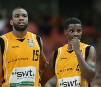Basketball 1. Bundesliga 2011/2012:  Walter Tigers Tuebingen - Alba Berlin