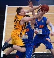 Basketball  1. Bundesliga  12/13  Walter Tigers Tuebingen - Mitteldeutschen Basketball Club