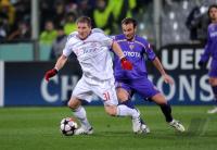 FUSSBALL  International CHL 09/10 :  AC Florenz - FC Bayern  Muenchen