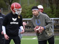 American Football Camp bei den Reutlingen Eagles mit Marcel Dabo