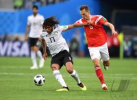 FUSSBALL WM 2018 Vorrunde Russland -  Aegypten