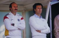 Fussball Malta - Deutschland:  Koeppel, Beckenbauer