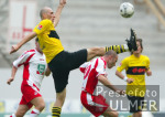 FUSSBALL 1. Bundesliga: Koeln - BVB, Zweikampf